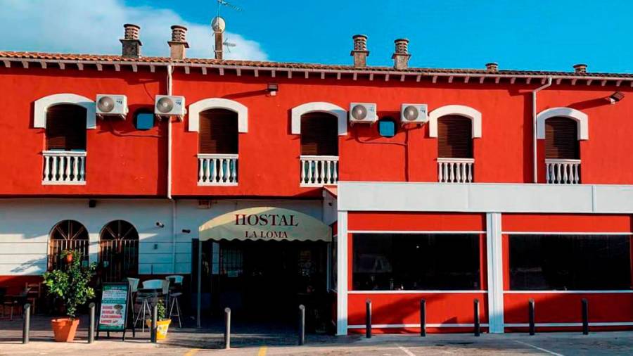 <i>Hostal Restaurante La Loma, en Baeza.</i> <i>Hostal Restaurante La Loma, en Baeza.</i>