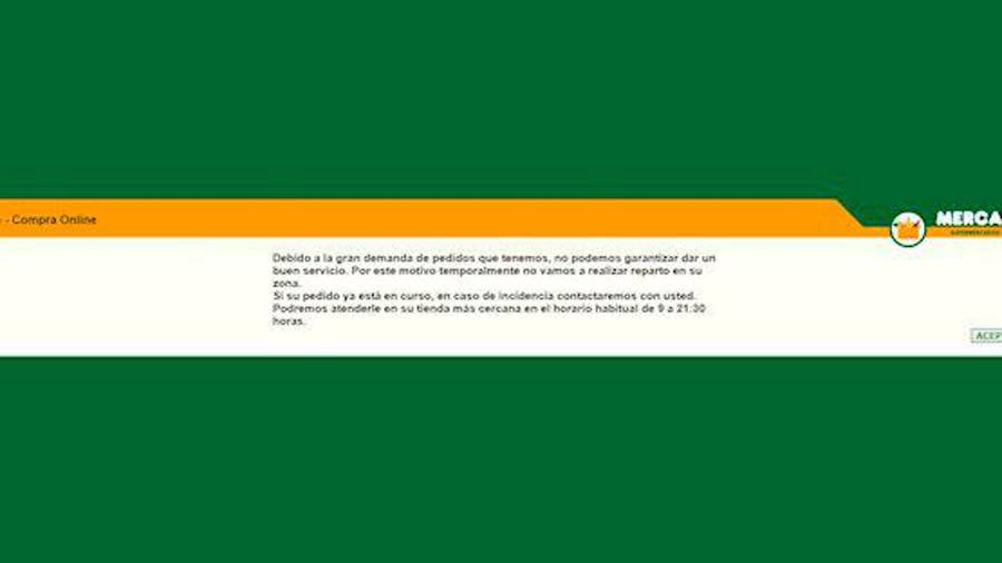 No hay motivo para comprar comida de forma masiva por el coronavirus No hay motivo para comprar comida de forma masiva por el coronavirus