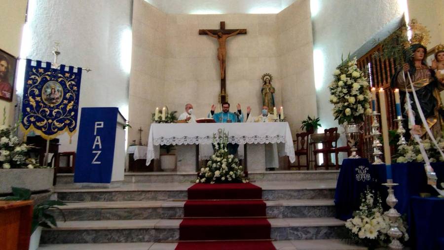 La Virgen de la Paz vuelve a recorrer las calles de Marmolejo La Virgen de la Paz vuelve a recorrer las calles de Marmolejo