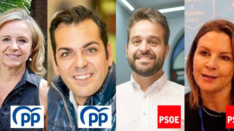 Del Moral y Requena, diputados del PP por Jaén; Serrano y Cobo del PSOE, y Alcaraz repite para Vox Del Moral y Requena, diputados del PP por Jaén; Serrano y Cobo del PSOE, y Alcaraz repite para Vox