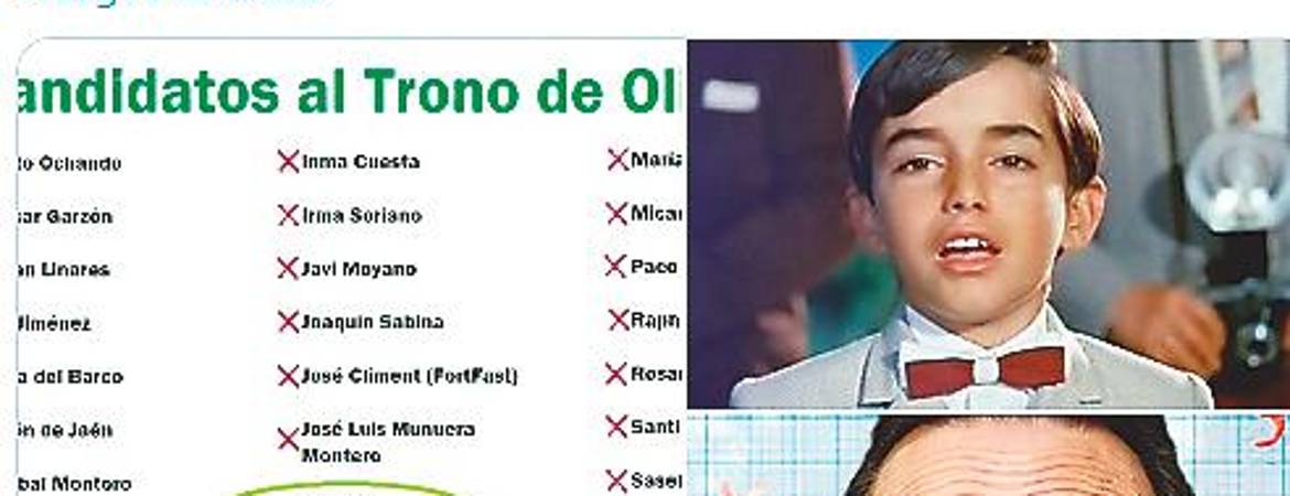 Joselito es el nuevo rey de Sabiote Joselito es el nuevo rey de Sabiote