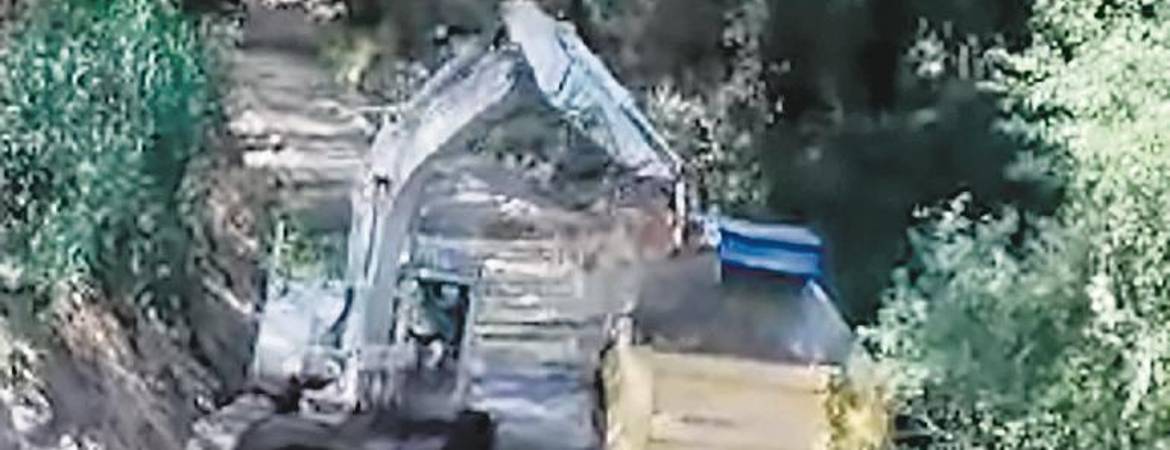 Denuncian un nuevo dragado, esta vez en Puente de la Sierra Denuncian un nuevo dragado, esta vez en Puente de la Sierra