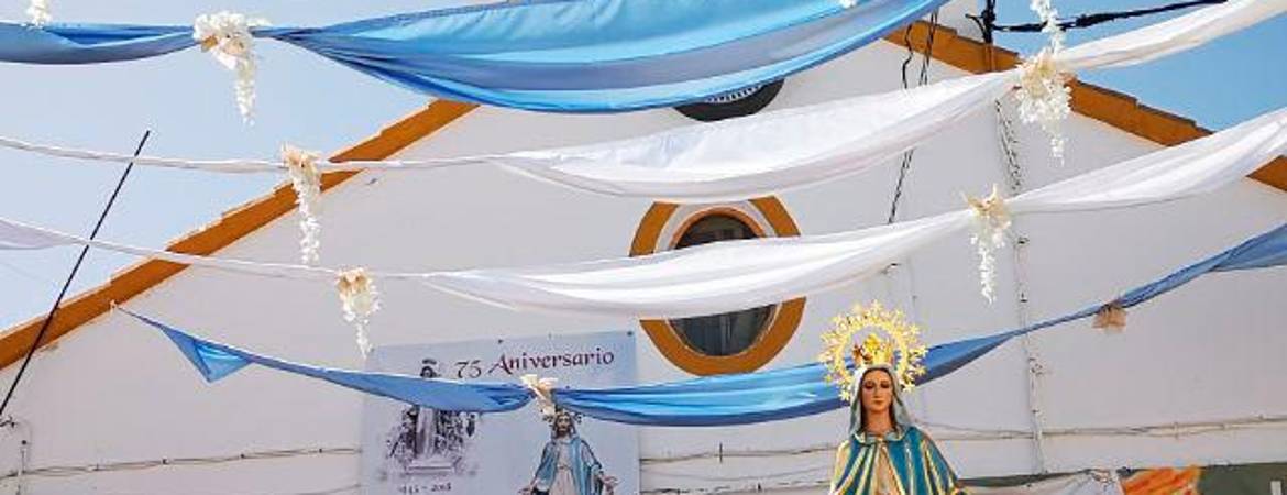 Inmenso abrazo a la Milagrosa por San Pedro Inmenso abrazo a la Milagrosa por San Pedro