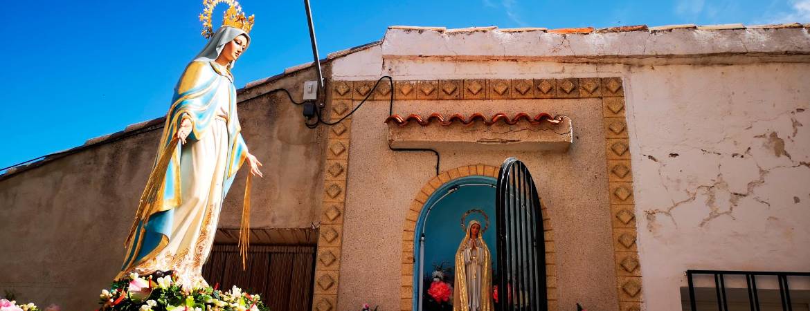 La Virgen de Fátima procesiona hoy La Virgen de Fátima procesiona hoy