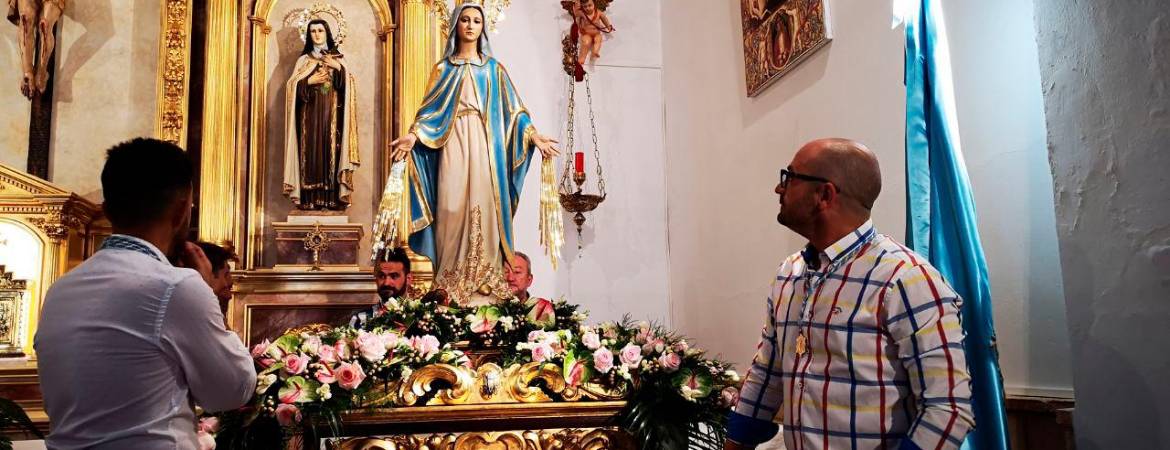 Inmenso abrazo a la Milagrosa por San Pedro Inmenso abrazo a la Milagrosa por San Pedro