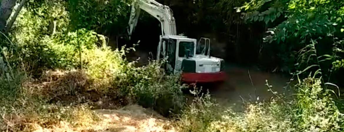Pérdida de biodiversidad por el constante dragado del río Jaén Pérdida de biodiversidad por el constante dragado del río Jaén