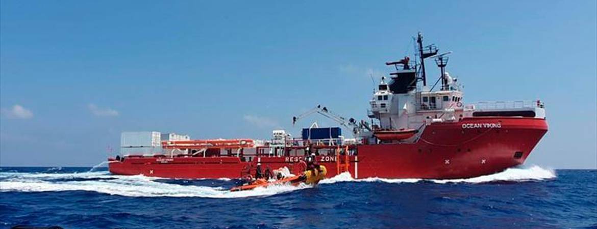 Malta recibe al “Ocean Viking” Malta recibe al “Ocean Viking”