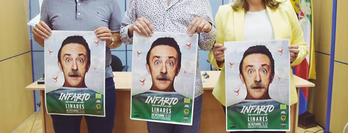 Santi Rodríguez y su obra teatral “Infarto” Santi Rodríguez y su obra teatral “Infarto”