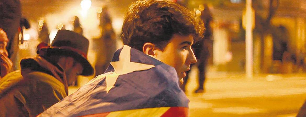 Vídeo de Fany de la Chica de los incidentes en Barcelona Vídeo de Fany de la Chica de los incidentes en Barcelona