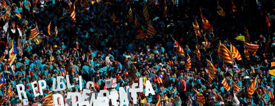 La Diada culmina con 600.000 asistentes La Diada culmina con 600.000 asistentes