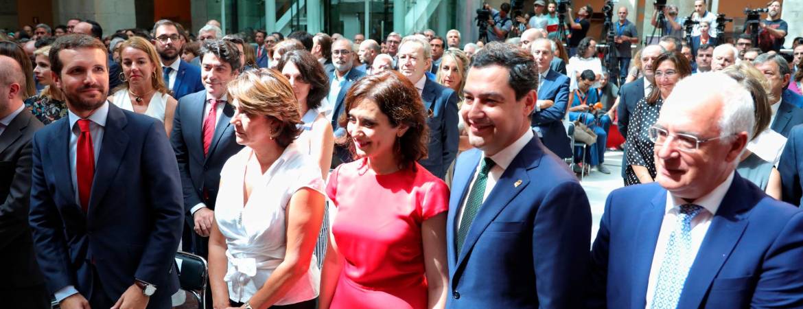 Protagonista en la toma de posesión Protagonista en la toma de posesión