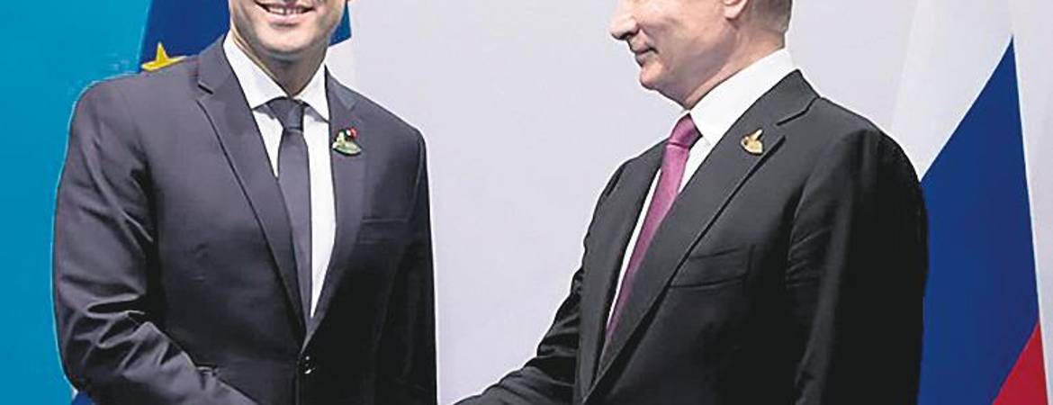 Putin y Macron quieren mantener el acuerdo nuclear Putin y Macron quieren mantener el acuerdo nuclear