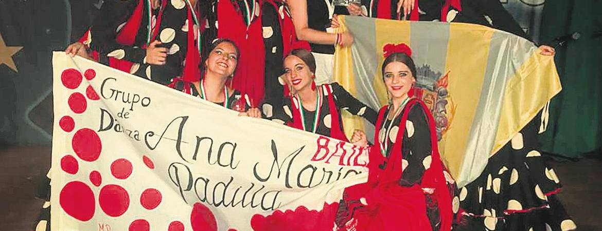 Las bailarinas de Ana María Padilla, terceras de Europa Las bailarinas de Ana María Padilla, terceras de Europa