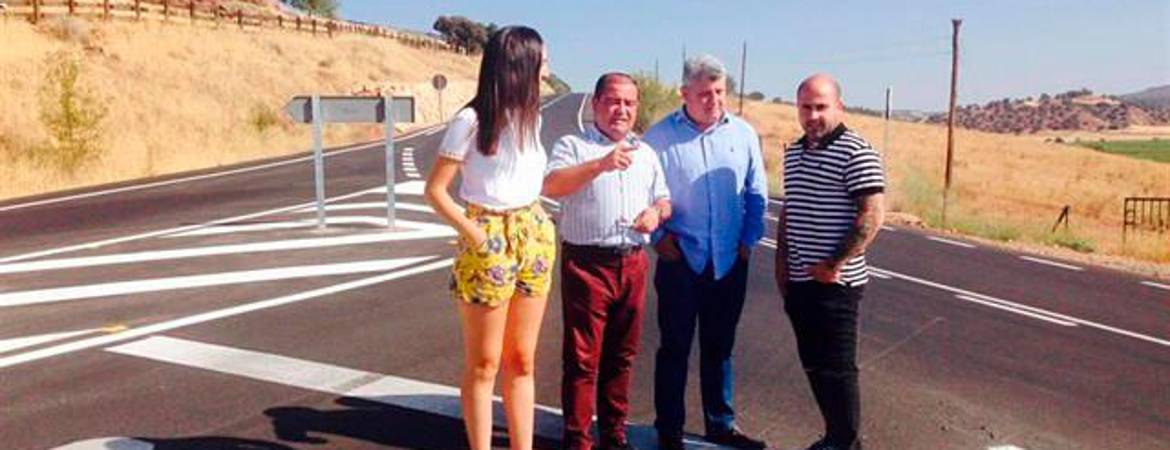 Diputación acondiciona la carretera de acceso a Vilches, tras 581.000 euros de inversión Diputación acondiciona la carretera de acceso a Vilches, tras 581.000 euros de inversión