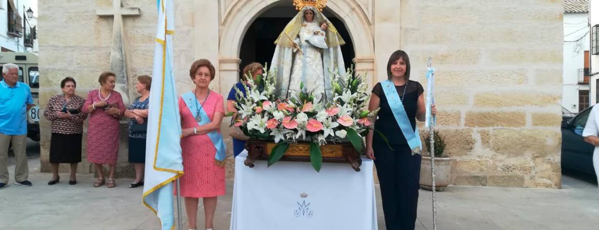 Ofrendas de fe a la patrona Ofrendas de fe a la patrona