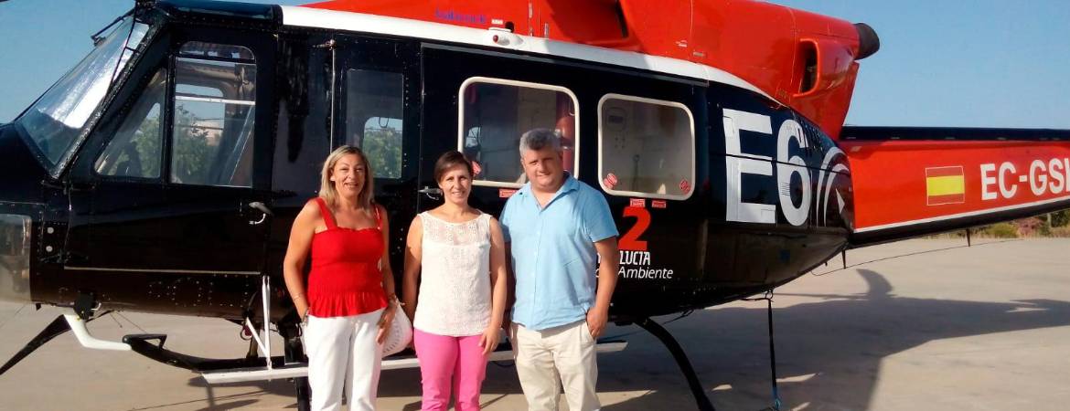 Helisuperficie contra los incendios en El Condado Helisuperficie contra los incendios en El Condado