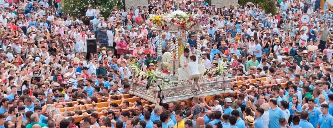 Procesión de la Virgen de la Cabeza en 2023. / Archivo Diario JAÉN. 