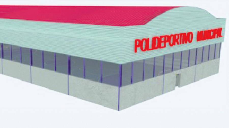 <i>Recreación virtual de las futuras instalaciones del polideportivo municipal de Pegalajar.</i> <i>Recreación virtual de las futuras instalaciones del polideportivo municipal de Pegalajar.</i>
