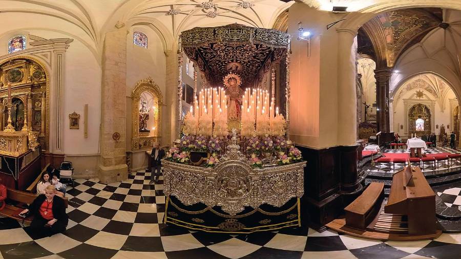 <i>la Veracruz a 360º en la Basílica menor de San Ildefonso.</i> $!<i>la Veracruz a 360º en la Basílica menor de San Ildefonso.</i>