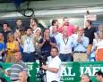 Una afición volcada con el equipo Una afición volcada con el equipo
