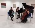 Un excelente trío de jóvenes músicos Un excelente trío de jóvenes músicos