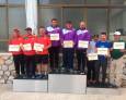 Trío de tiradores punteros Trío de tiradores punteros