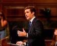 Casado acusa a Sánchez de "impostura" por buscar la investidura avergonzándose de sus socios Casado acusa a Sánchez de "impostura" por buscar la investidura avergonzándose de sus socios