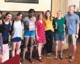 Recibimiento de la alcaldesa a un grupo de jóvenes de intercambio Recibimiento de la alcaldesa a un grupo de jóvenes de intercambio