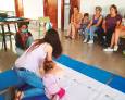 Resucitación cardiopulmonar, en un taller en el colegio ermiteño Resucitación cardiopulmonar, en un taller en el colegio ermiteño