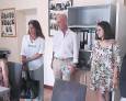 Visita de ediles a la Asociación de Alzheimer Visita de ediles a la Asociación de Alzheimer