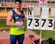 Alberto González, en la final del campeonato europeo de martillo Alberto González, en la final del campeonato europeo de martillo