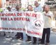Protesta por el uso del geriátrico Protesta por el uso del geriátrico