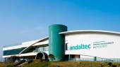INDUSTRIA. Fachada principal de la sede de Andaltec, en el nuevo polígono industrial de Martos.
