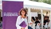 La coordinadora general de Podemos Andalucía, Martina Velarde.