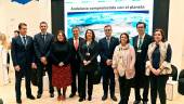 COP25. La consejera Carmen Crespo y Francisco Arteaga, con el resto del equipo de la Junta, en la Cumbre Mundial del Clima de Madrid.