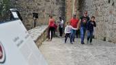 JAÉN. Turistas de visitas en el Castillo de Santa Catalina, en la capital jiennense.