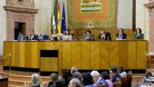 SEVILLA. Pleno del Parlamento de Andalucía.