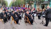 La Banda Municipal de Música, en la calle Roldán y Marín. / Álex Gómez / Diario JAÉN.