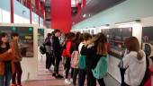MUESTRA. Alumnos de Secundaria visitan la exposición “Los enlaces de la vida”, en la Universidad de Jaén.