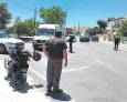 Accidente con un herido en Santa Ana Accidente con un herido en Santa Ana
