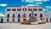 Sede del Ayuntamiento de La Guardia de Jaén, uno de los municipios jiennenses en riesgo extremo.