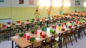 EDUCACIÓN. Instalaciones de un comedor escolar en un colegio público andaluz.
