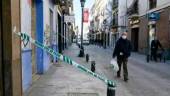Una calle de Santa Fe (Granada) afectada por los terremotos.