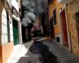 Una vivienda de Torredonjimeno, en riesgo de derrumbe por un incendio Una vivienda de Torredonjimeno, en riesgo de derrumbe por un incendio