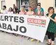 “No más muertes en el trabajo” “No más muertes en el trabajo”