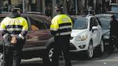 DE ARCHIVO. Miembros de la Policía Local de Jaén realiza labores de control de tráfico.