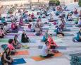 Yoga en un entorno privilegiado Yoga en un entorno privilegiado