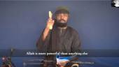 CAPTURA DE VÍDEO. Abubakar Shekau, líder de Boko Haram, organización que se atribuye el secuestro en el instituto.