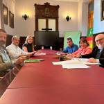Reunión de la Diputación de Jaén con los sindicatos. / Diputación de Jaén.
