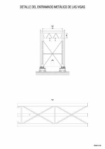 <i>Detalle entramado metálico de las vigas (2). </i>